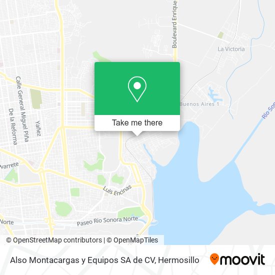 Also Montacargas y Equipos SA de CV map