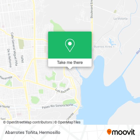 Abarrotes Toñita map