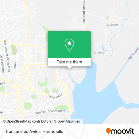 Mapa de Transportes Avilés