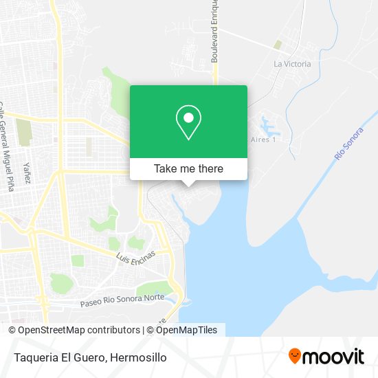 Mapa de Taqueria El Guero