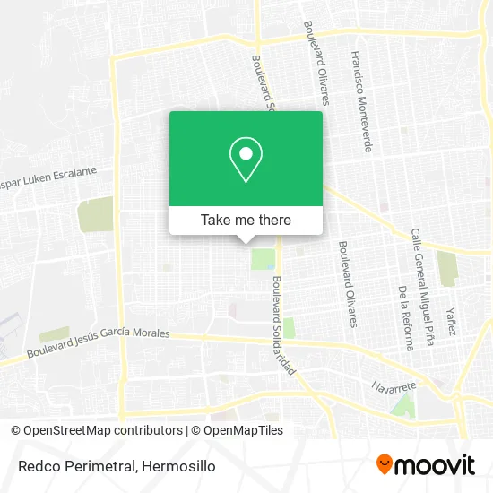 Redco Perimetral map