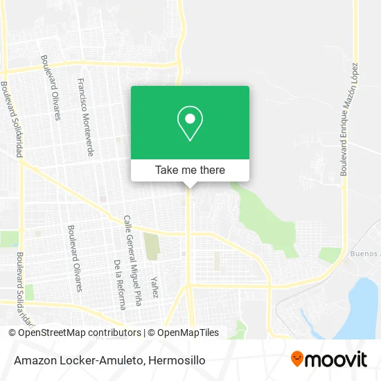 Amazon Locker-Amuleto map
