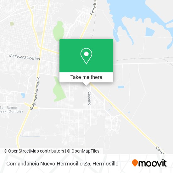 Mapa de Comandancia Nuevo Hermosillo Z5