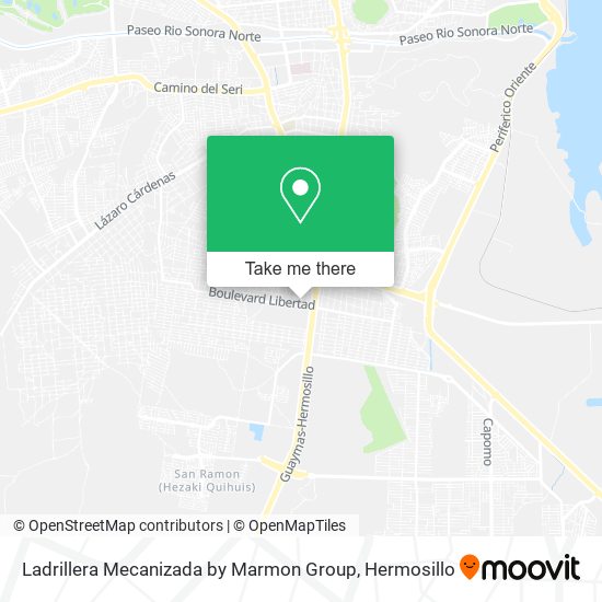 Mapa de Ladrillera Mecanizada by Marmon Group