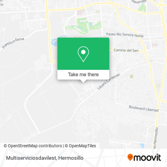 Mapa de Multiserviciosdavilest