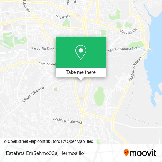 Estafeta Em5ehmo33a map