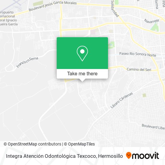 Integra Atención Odontológica Texcoco map