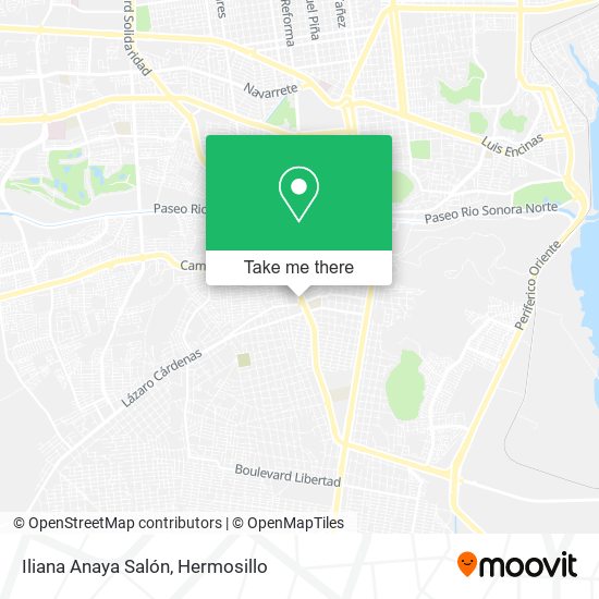 Iliana Anaya Salón map