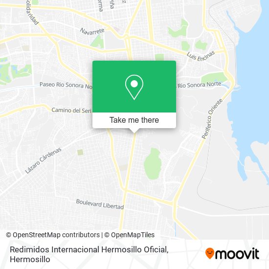 Mapa de Redimidos Internacional Hermosillo Oficial