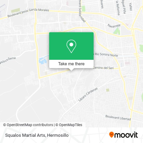 Mapa de Squalos Martial Arts