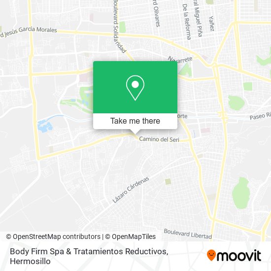 Body Firm Spa & Tratamientos Reductivos map
