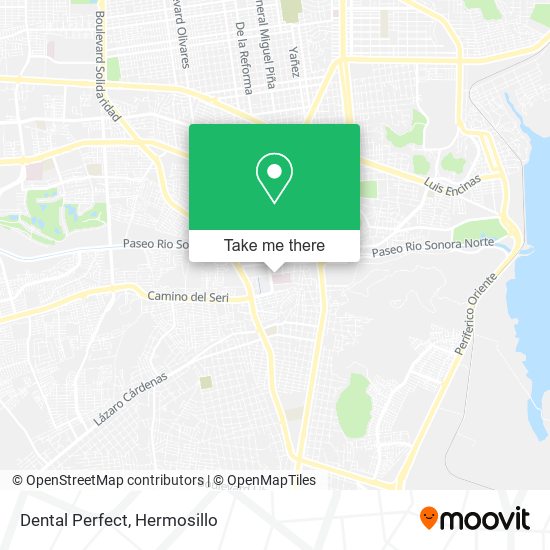 Dental Perfect map