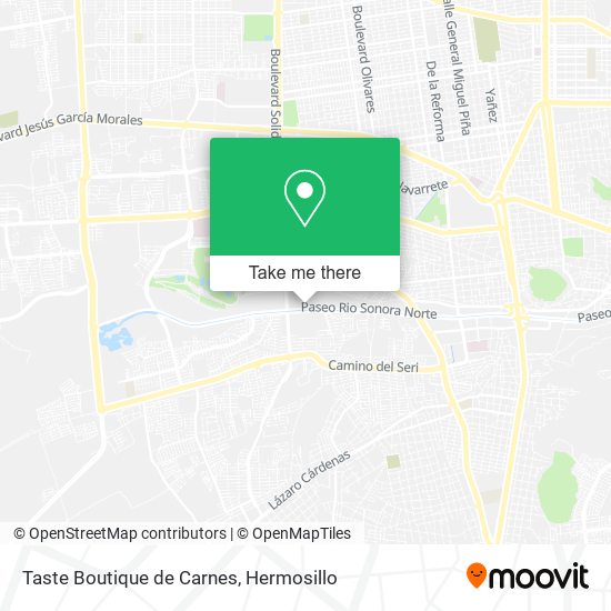 Taste Boutique de Carnes map