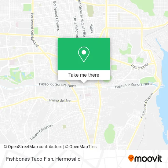 Fishbones Taco Fish map