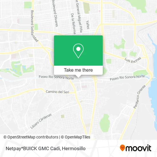 Netpay*BUICK GMC Cadi map