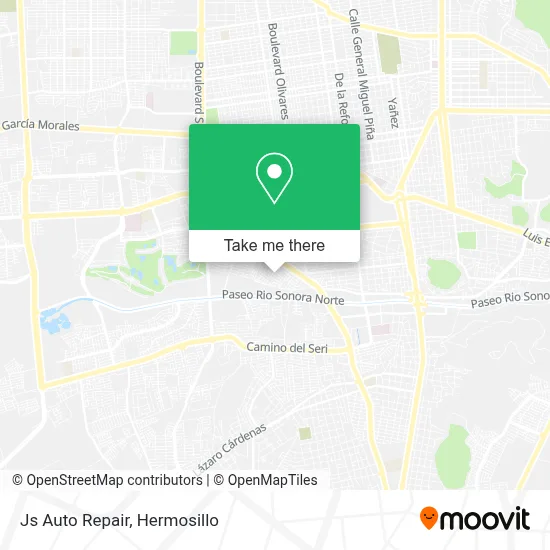 Js Auto Repair map