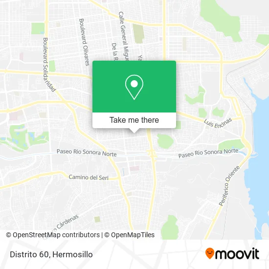 Distrito 60 map