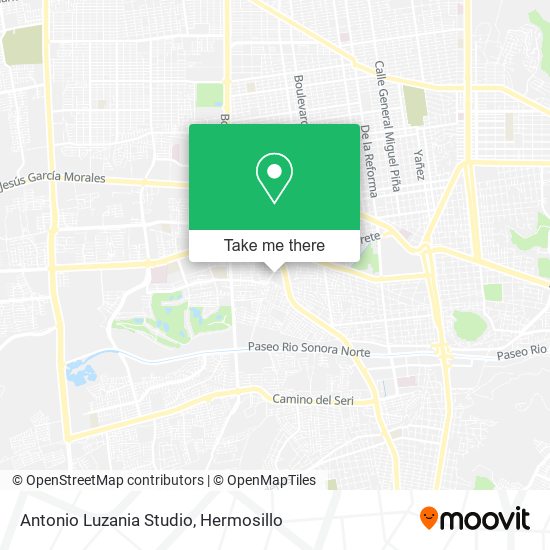 Mapa de Antonio Luzania Studio