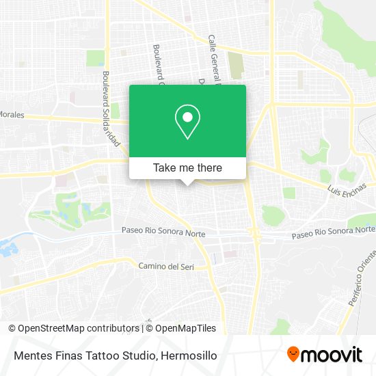 Mentes Finas Tattoo Studio map