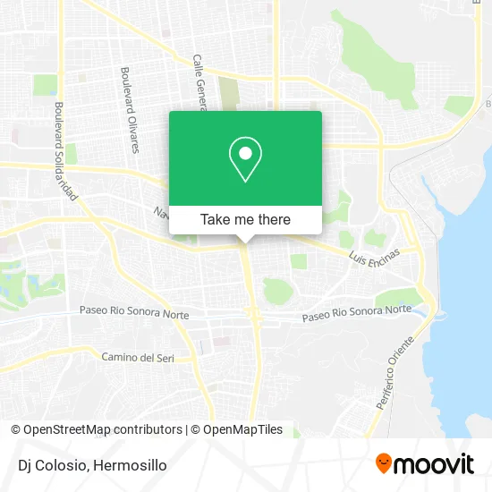 Mapa de Dj Colosio