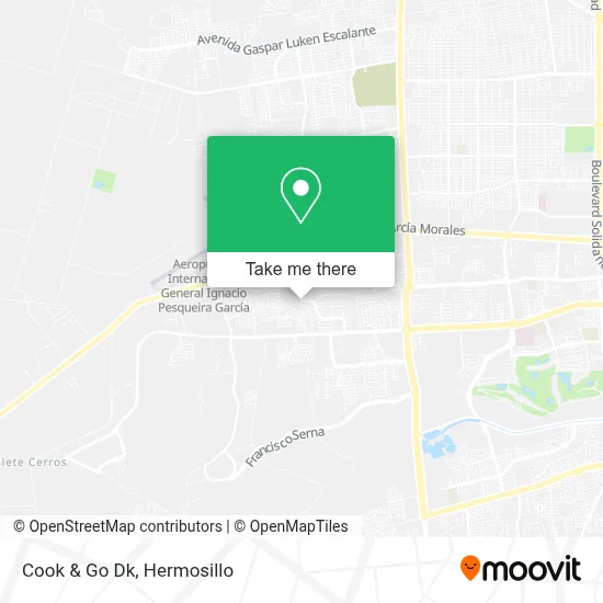 Cook & Go Dk map