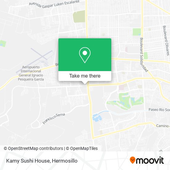 Kamy Sushi House map