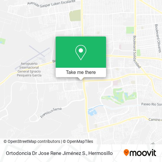 Mapa de Ortodoncia Dr Jose Rene Jiménez S.