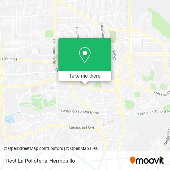 Rest La Polloteria map
