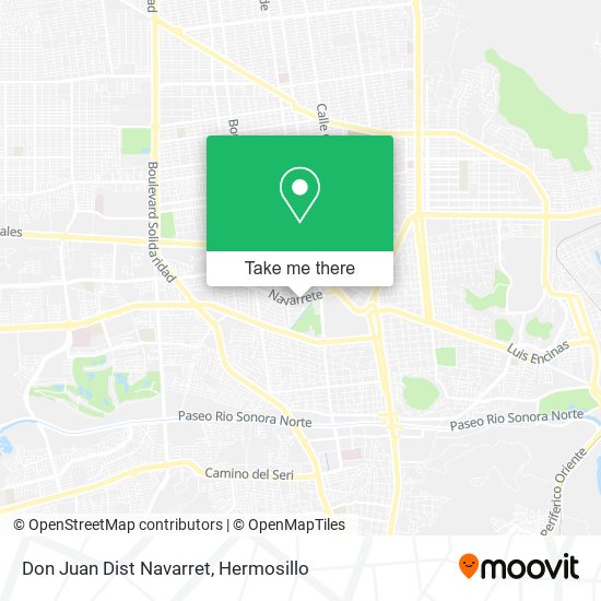 Don Juan Dist Navarret map
