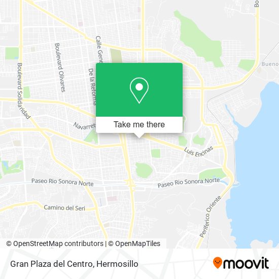 Mapa de Gran Plaza del Centro