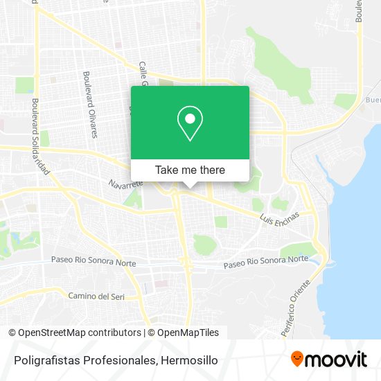Poligrafistas Profesionales map