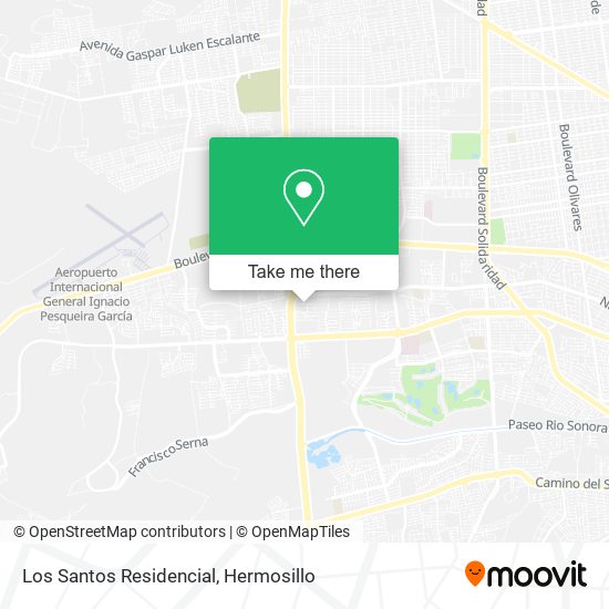Los Santos Residencial map