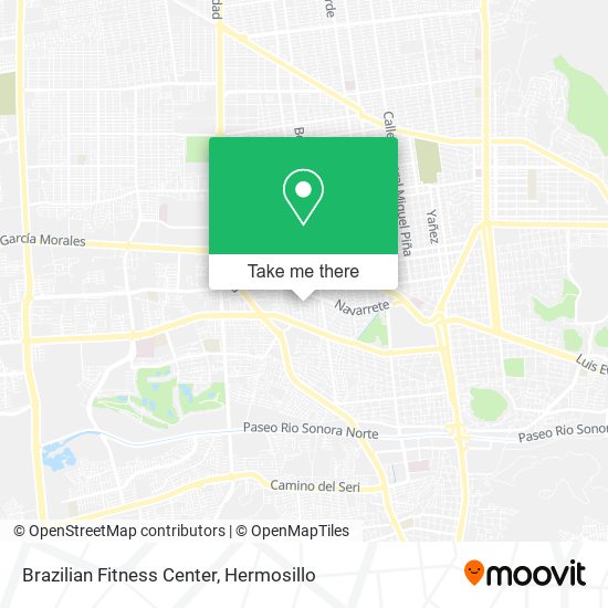 Brazilian Fitness Center map