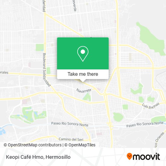 Keopi Café Hmo map