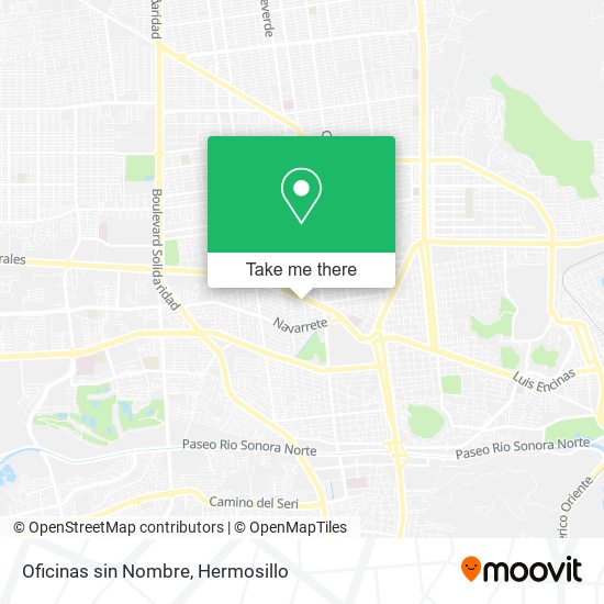 Oficinas sin Nombre map