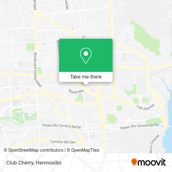 Club Cherry map