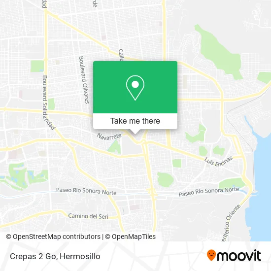 Crepas 2 Go map