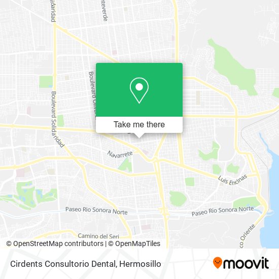 Cirdents Consultorio Dental map