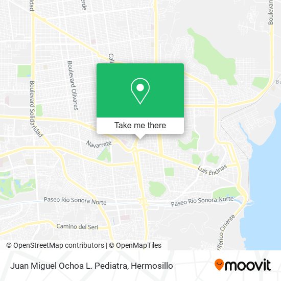 Mapa de Juan Miguel Ochoa L. Pediatra