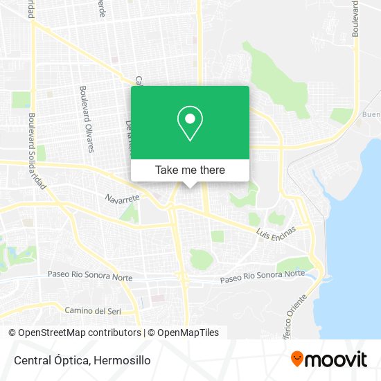 Central Óptica map