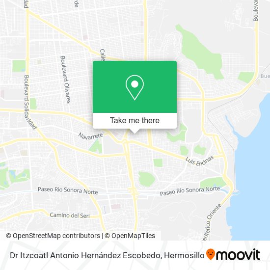 Mapa de Dr Itzcoatl Antonio Hernández Escobedo