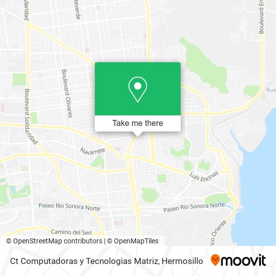 Mapa de Ct Computadoras y Tecnologias Matriz