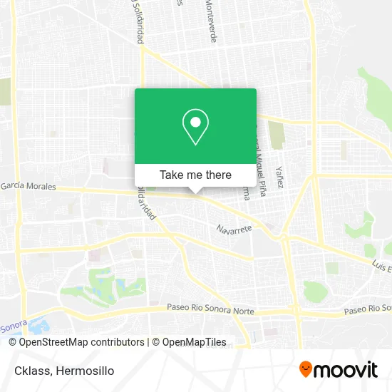 Cklass map