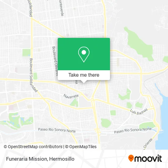 Funeraria Mission map