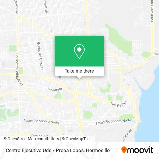 Centro Ejecutivo Uds / Prepa Lobos map