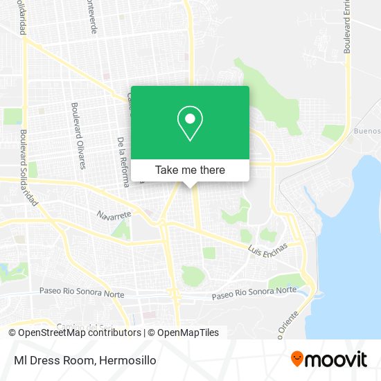 Mapa de Ml Dress Room