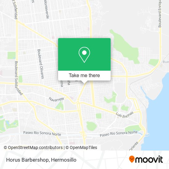 Horus Barbershop map