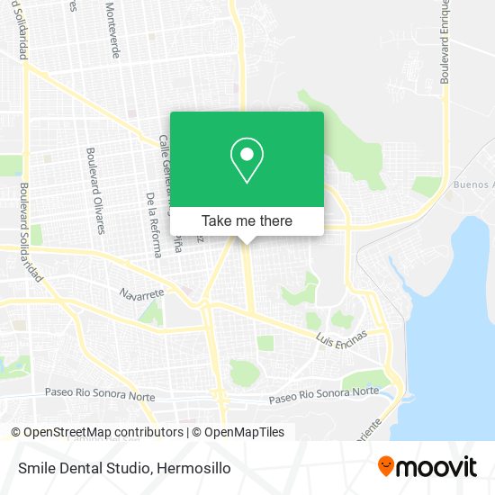 Smile Dental Studio map