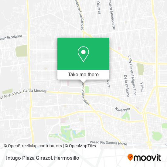 Intugo Plaza Girazol map