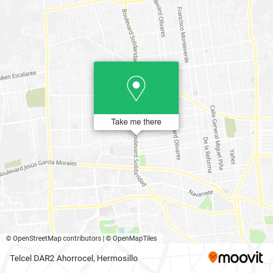 Telcel DAR2 Ahorrocel map